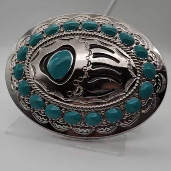 New bear claw belt buckle approximately 3.75 inch - Picture 1 of 9